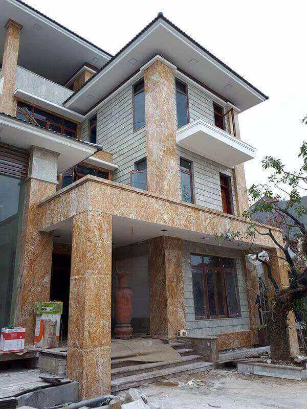 ốp mặt tiền đá hoa cương tại xuân lộc đồng nai